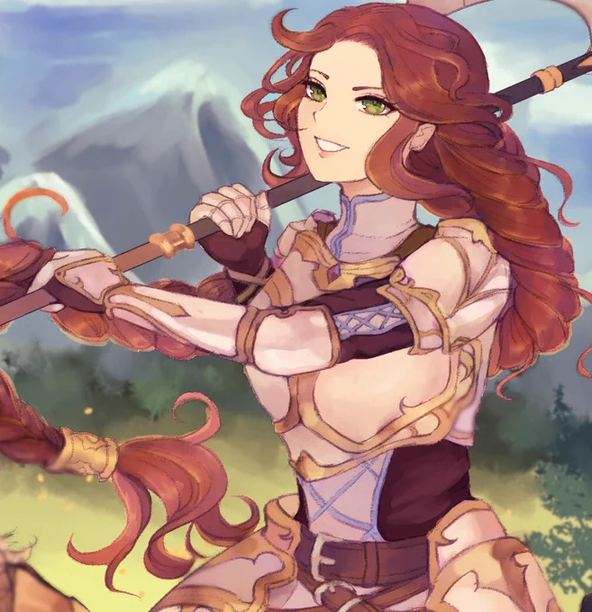 Titania for @emblemginger! I love axe mom ? 