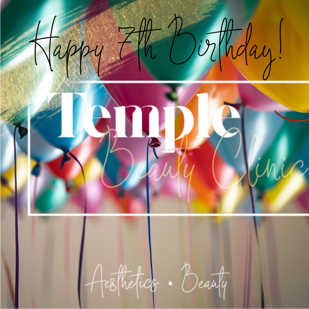 TempleClinic's tweet photo. 7 years 🎉 WOW, time flies when you love what you do. I’m so grateful for what we’ve achieved so far and for our amazing team (I couldn’t do it without them) and of course I’m truly grateful for all of YOU. Thank you so much for your support over the last 7 years 🤍. https://t.co/1exvSvpxXh