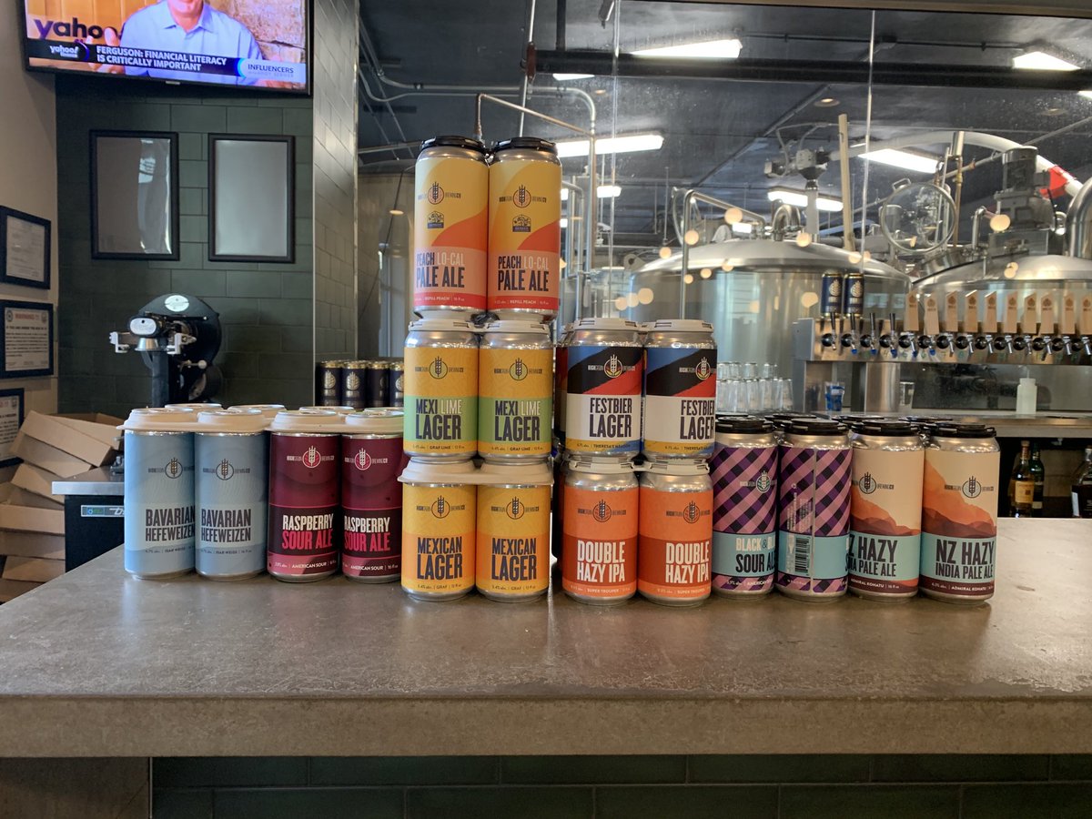 PaintedCan's tweet photo. ⁦@HighGrainBeer⁩ line-up, great tasting beer and impactful looking labels ⁦@ilslabels⁩ https://t.co/OoQY8NvQ3U