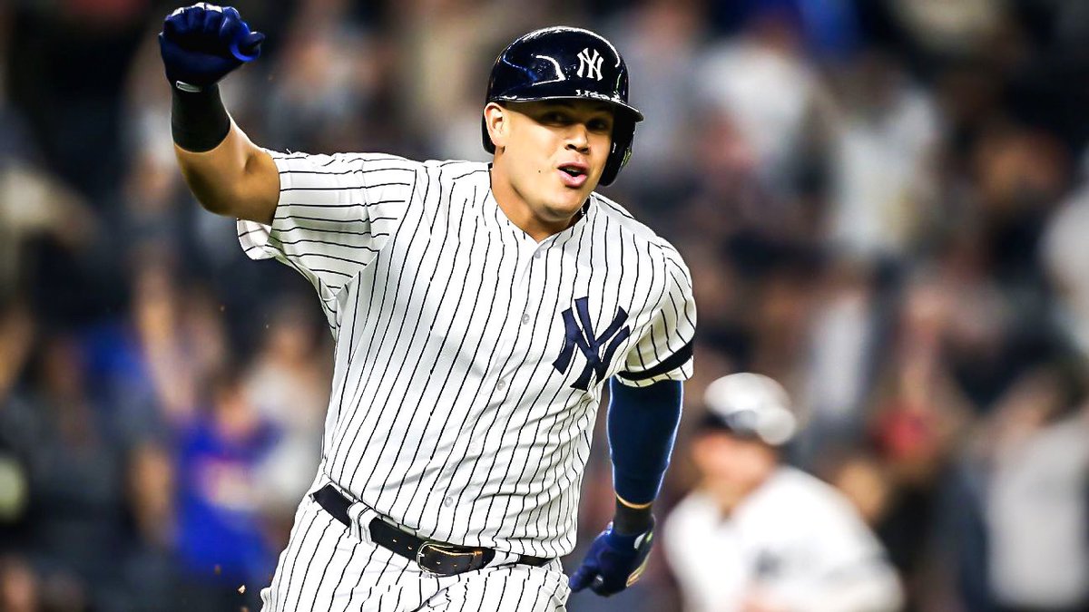 0fficialStacey's tweet photo. We got a 2 run HR for this happy fella right here!! #My3rdBaseman #NYYforNY #Yankees https://t.co/Sx3tKpbbHl