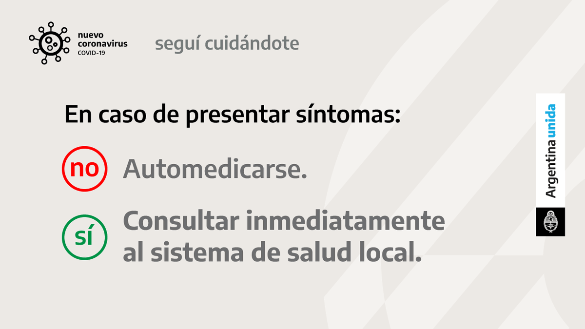 CasaRosada's tweet photo. El dióxido de cloro es una sustancia peligrosa que no está autorizada para consumir como medicamento.

Si tenés síntomas compatibles con Covid-19 no te automediques: contactá inmediatamente al sistema de salud de tu localidad.

#ArgentinaUnida #CuidarteEsCuidarnos https://t.co/O3gukgbVG2