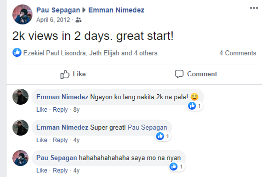 PauSepagan's tweet photo. Tol layo na nang narating natin. Dati 2k views lang pinagdiriwang na natin.. Sorry man di ko mapigilang bumalik. https://t.co/7oQlKjP2G9