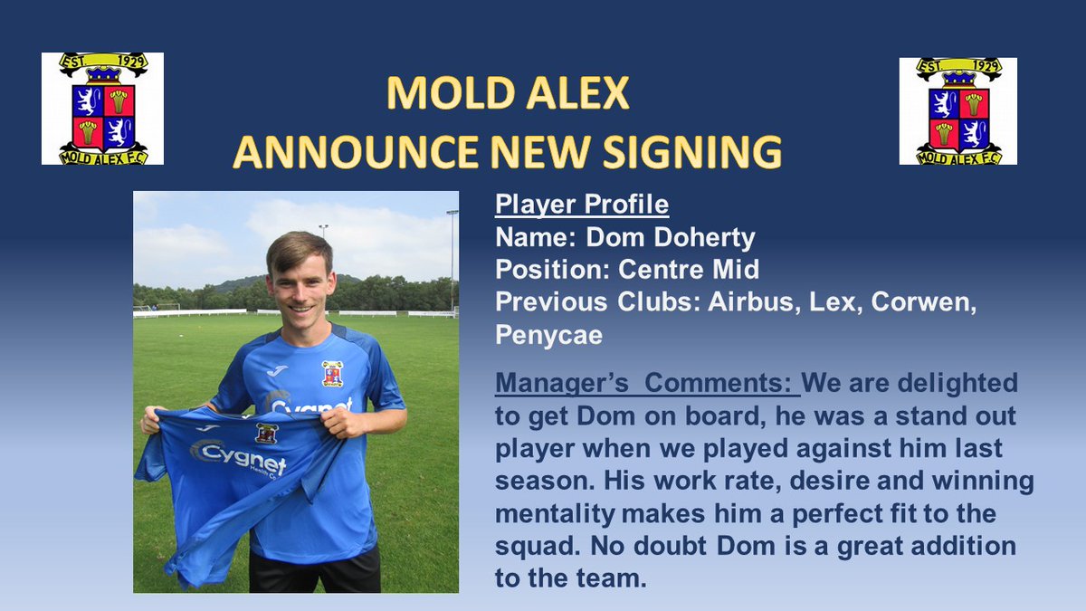 Mold Alexandra FC tweet media