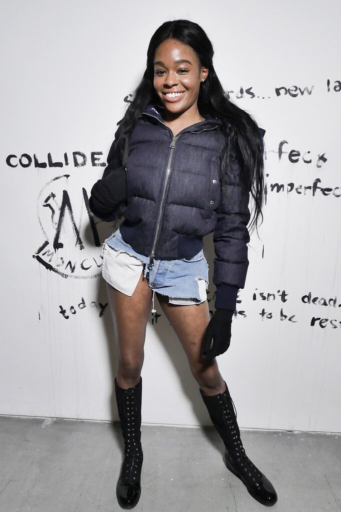 Azealia Banks 2017 Paris Fashion Week.