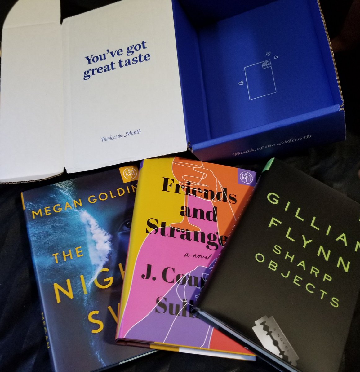 Laciebug15's tweet photo. @sadiewriter I bought these three💙 https://t.co/uGGvV2itcJ
