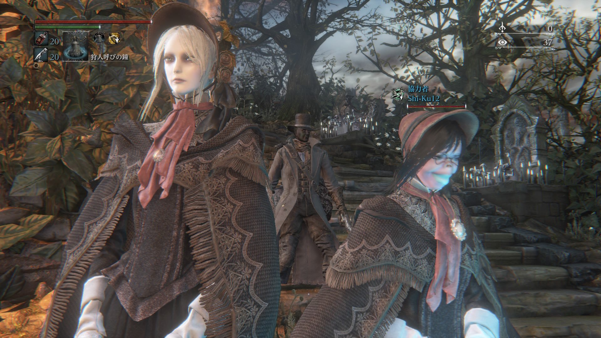 万吉夫 まきお 美女姫と協力するbloodborne初見プレイクリアありがとうございました 2人でハメ殺したミコちゃん 結局1人で倒したウバちゃん 最後姫のキモい腕でやられたゲールマンちゃん 最後まで楽しくプレイできました 深夜に長丁場
