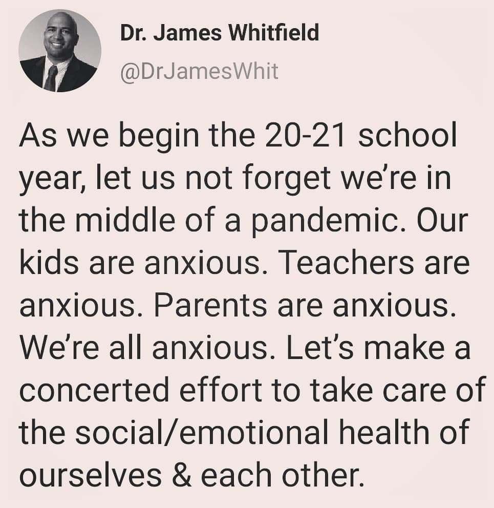 Take care of each other and have patience💙