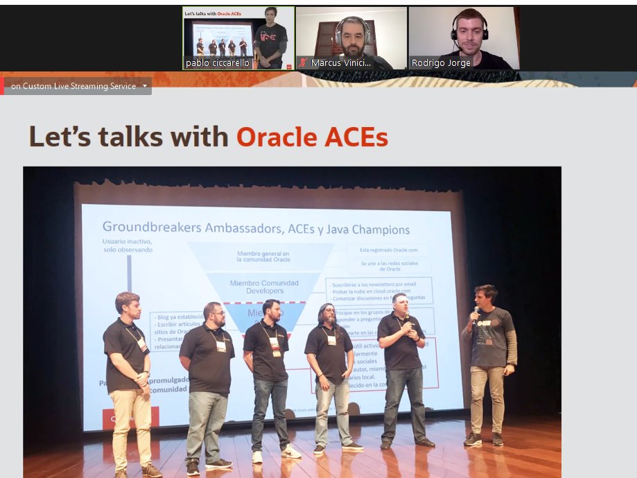 guob_oficial's tweet image. #guobtechday Oracle ACEs do Brasil falam sobre suas experiencias na participação do programa.