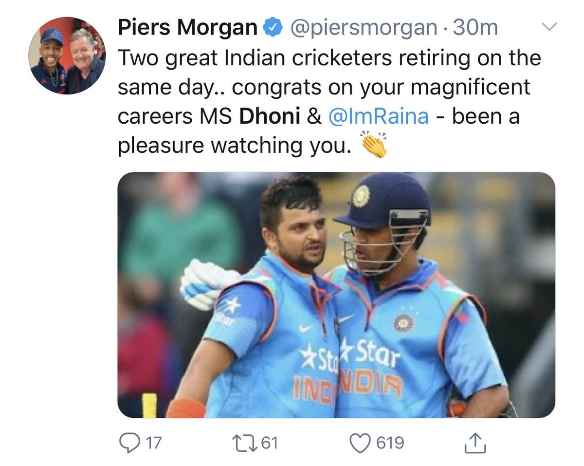 A Thread on MS Dhoni’s Bon voyage Divided by State , Language & politics.. United by  @msdhoni  #ThankYouMSDhoni  #ThankYouMahi