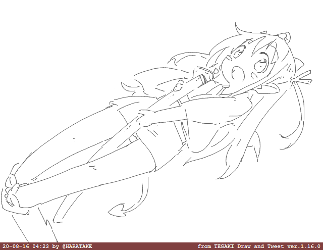 ぼくでんちゃん #tegaki_dt 