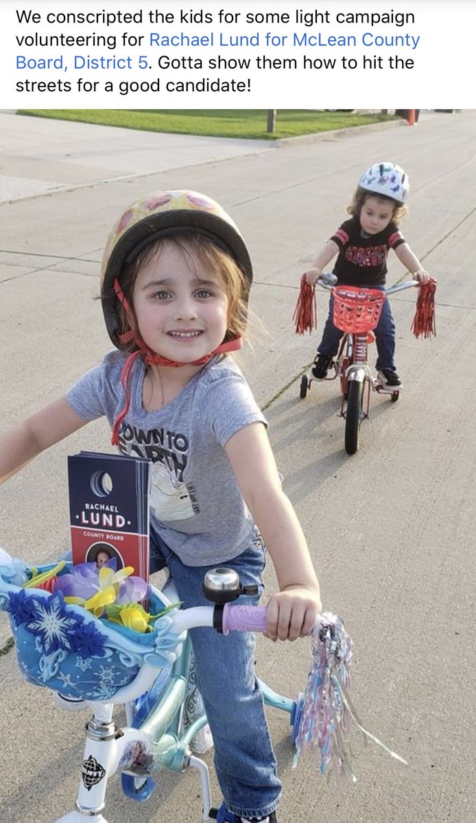 vote4lund's tweet photo. I think itโs safe to say that #TeamLund has the most adorable volunteers! ๐ Itโs time to elect a new generation of leadership in McLean County that will inspire future generations to make the world a better place โฎ๏ธ๐
Posted with permission from the kidsโ parents ๐๐ผ https://t.co/OnmwTzgabl