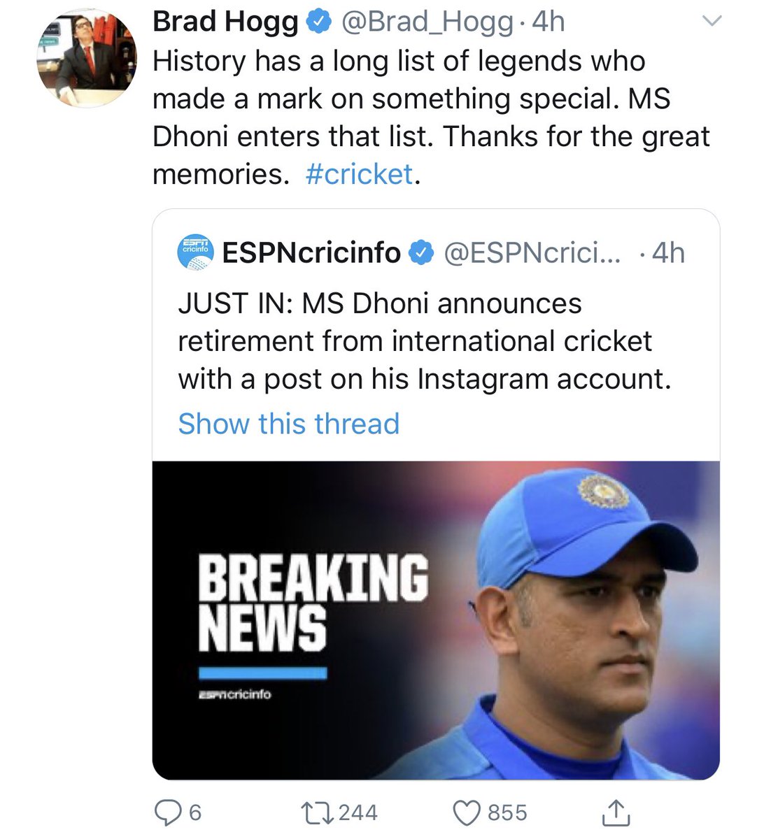 A Thread on MS Dhoni’s Bon voyage Divided by State , Language & politics.. United by  @msdhoni  #ThankYouMSDhoni  #ThankYouMahi