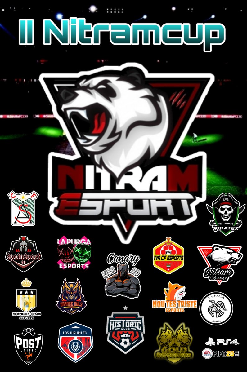 🇵🇱 ¡¡¡𝗜𝗜 𝗡𝗜𝗧𝗥𝗔𝗠𝗖𝗨𝗣!!! 🇵🇱

Mañana, sorteo de Octavos.

<a href="/NitrameSports/">𝗡𝗶𝘁𝗿𝗮𝗺𝗲𝗦𝗽𝗼𝗿𝘁𝘀</a> @NitramYoung @cf_vva <a href="/OrangeOwls/">Orange Owls eSports 🦉🧡</a> <a href="/Northenstars1/">Northern Stars</a> <a href="/LaPurga_eSportS/">La Purga eSportS 🤡🔪</a> <a href="/SSportf20/">SpainSport20 Club VFO EFA TVL ⚽️🎮⚽️</a> @PostUnteSports <a href="/SanluquenoE/">Atlético Sanluqueño e-Sports</a> <a href="/LosTururu/">RONALPE007</a> <a href="/noutestriste/">NouTesTriste eSports</a> <a href="/MajorcaPirates/">Majorca Pirates ☠🎮⚽️</a> <a href="/GoldRevolution3/">Gold Revolution</a> <a href="/valhallasports1/">ValhallaSports</a> <a href="/CanaryeSports/">CanaryESports</a>