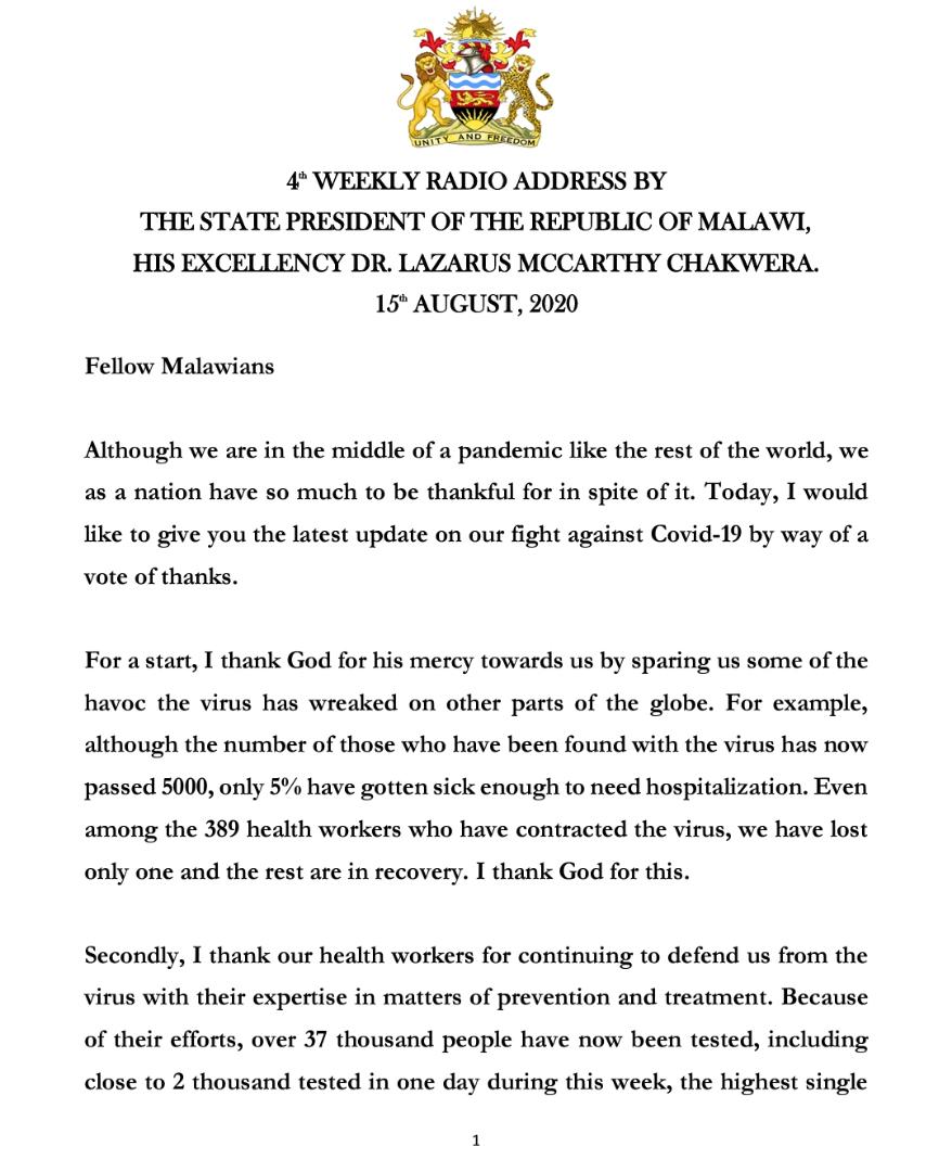Ministry Of Education Malawi Malawi Schools To Reopen Early September If They Meet Standards President Lazaruschakwera Announces T Co Wwzwhtji0p T Co 2elpqq8vll