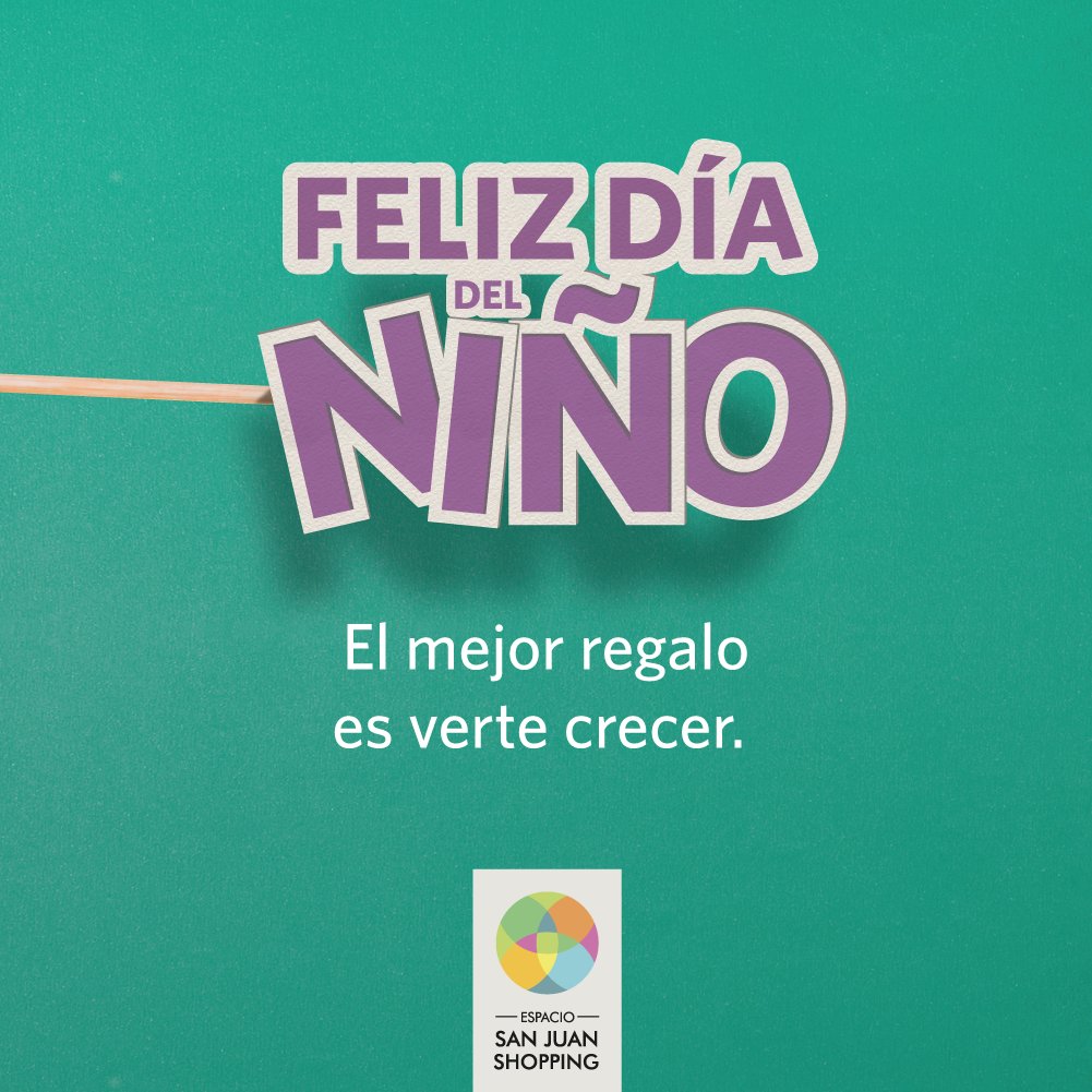 Compartir con ellos también es un regalo para vos 🥰 ¡Feliz día a los más peques de la casa!