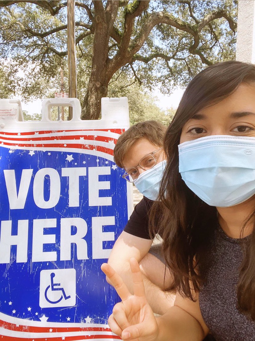 10/10 recommend. Friendly reminder to #GeauxVote Louisiana 💓