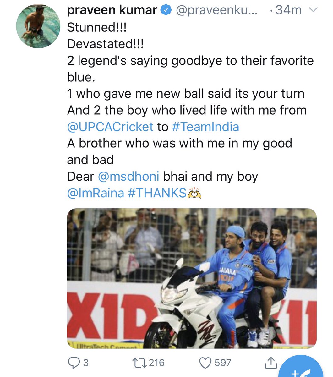 A Thread on MS Dhoni’s Bon voyage Divided by State , Language & politics.. United by  @msdhoni  #ThankYouMSDhoni  #ThankYouMahi