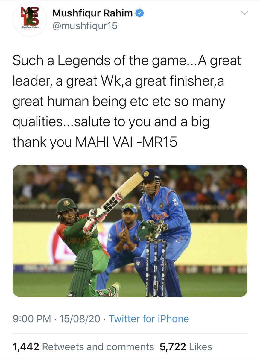 A Thread on MS Dhoni’s Bon voyage Divided by State , Language & politics.. United by  @msdhoni  #ThankYouMSDhoni  #ThankYouMahi