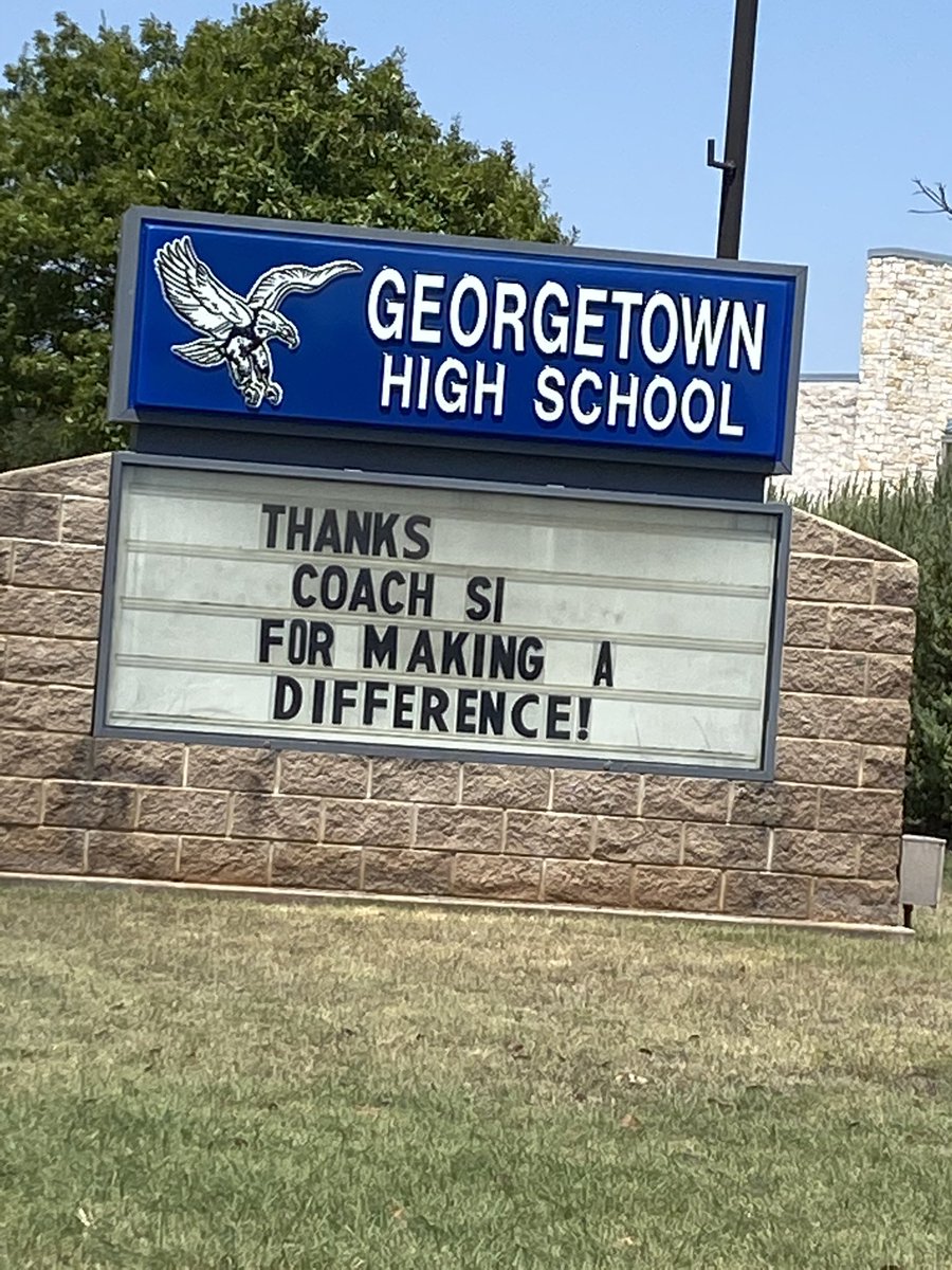 Thanks Coach Si for changing lives, loving  us, teaching lessons, cheering for us and being a great example of Eagle Fight Never Dies!  #goodandfaithfulservant #efnd #lovebig