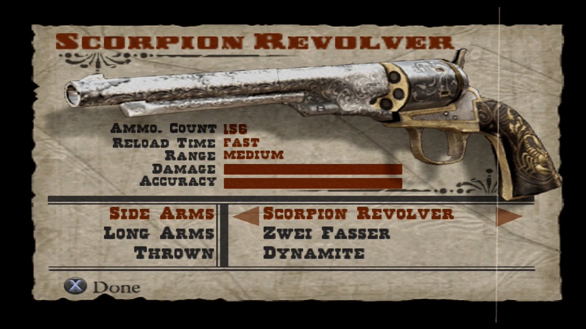 Since Red Harlow’s Scorpion Revolver got confiscated when he got incarcerated in Sisika Penitentiary and it served as a potent memento to his dearly departed father & mother, Nate & Falling Star, it only seems right to replicate it. #RedDeadOnline  #RedDeadRevolver