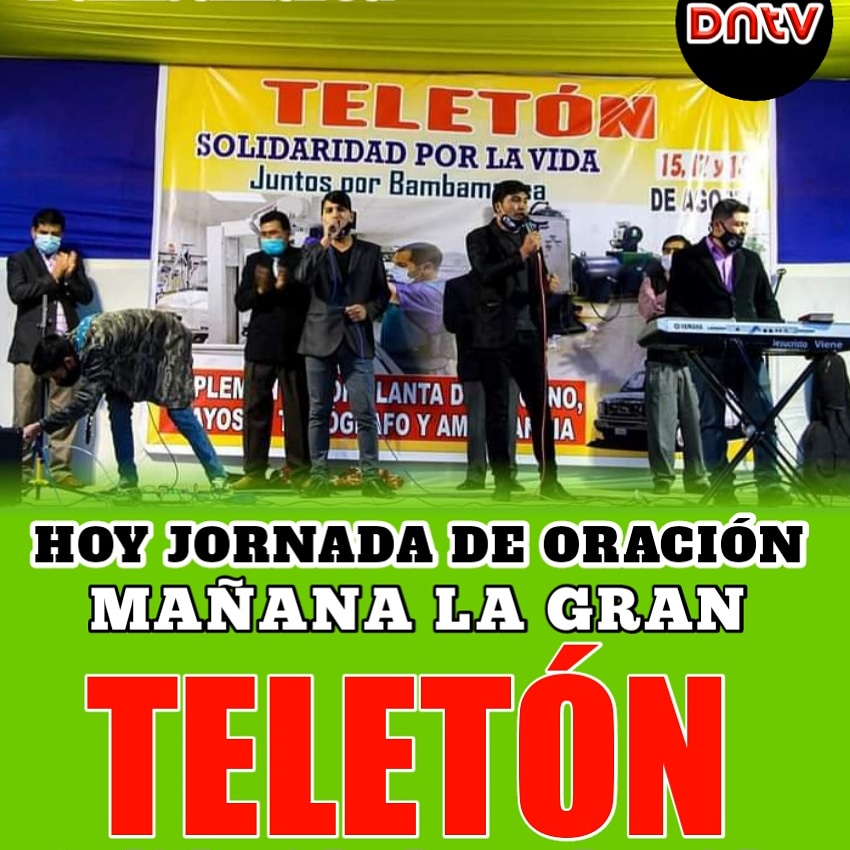 #HOY_LA_GRAN_TELETÓN
 “CRUZADA DE SOLIDARIDAD POR LA VIDA.” PLAZA DE ARMAS #BAMBAMARCA