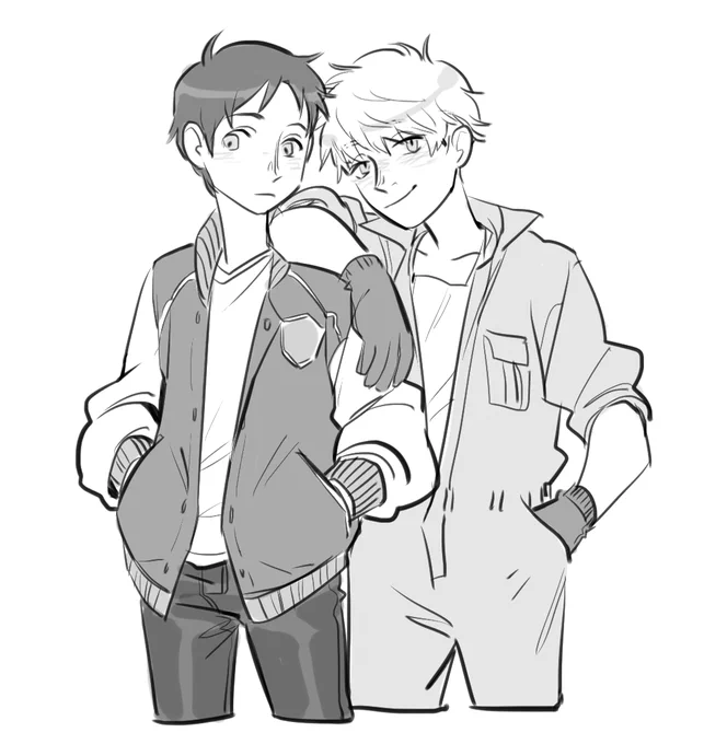 i have an overly detailed future au where stenny are dating so here's some excerpts

for the comic - kenny's still working as mysterion but for stan it's just something they used to play as kids.. and as they're dating now.. y'know, 