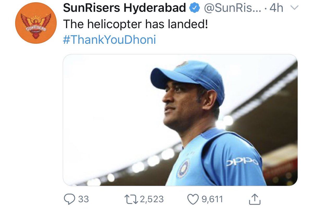 A Thread on MS Dhoni’s Bon voyage Divided by State , Language & politics.. United by  @msdhoni  #ThankYouMSDhoni  #ThankYouMahi