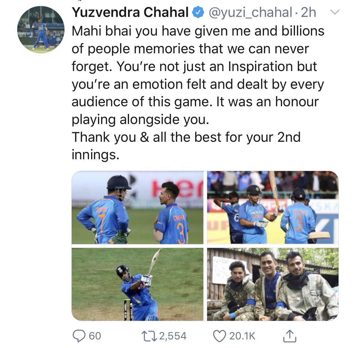 A Thread on MS Dhoni’s Bon voyage Divided by State , Language & politics.. United by  @msdhoni  #ThankYouMSDhoni  #ThankYouMahi