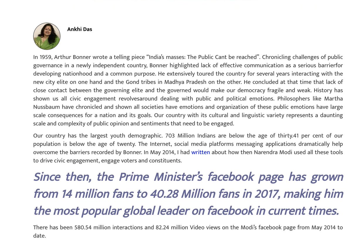 And in case the piece suddenly disappears. Again, I hope it remains online. Facebook's 2.6 bn users should know the political leanings of the company's senior, influential executive in its largest market by user-base.