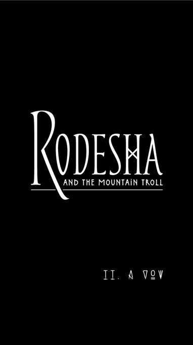 What's this? An all-new episode of "Rodesha and the Mountain Troll" is available to read now on @webtooncanvas !
https://t.co/g8BLqwEB0p
#webtoon #webcomic #comicupdate 