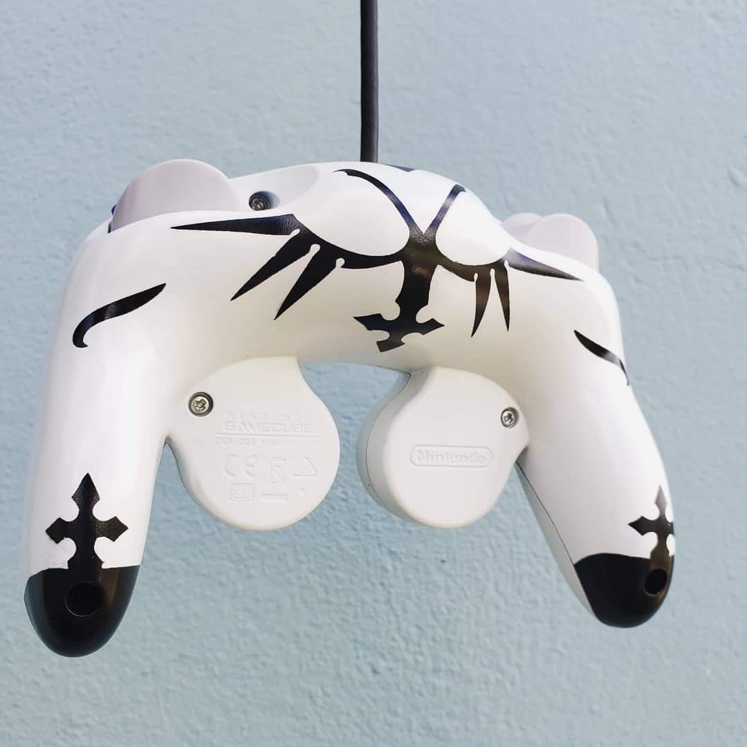 ScrewAttack_Art's tweet photo. Xemnas Final Form + Captain Falcon design for @ fatality.jr (insta)

#customcontroller #smashbrosultimate #kingdomhearts https://t.co/mxj1LjOebW