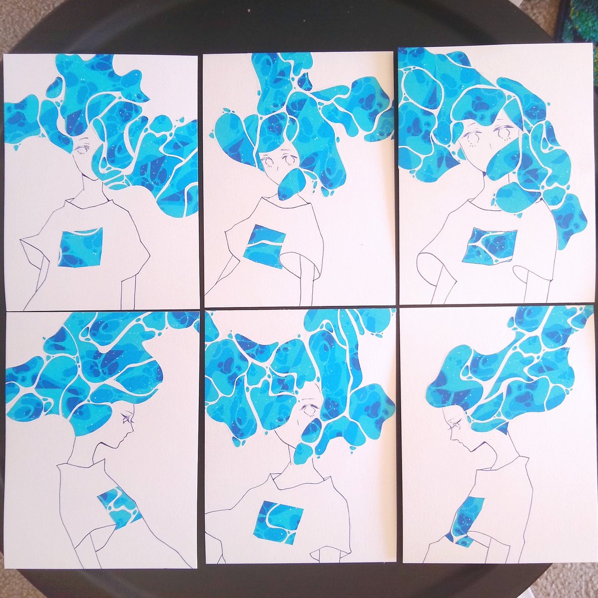 Ocean Girl Series on shop at shopchiso.com
I'm really happy about these!