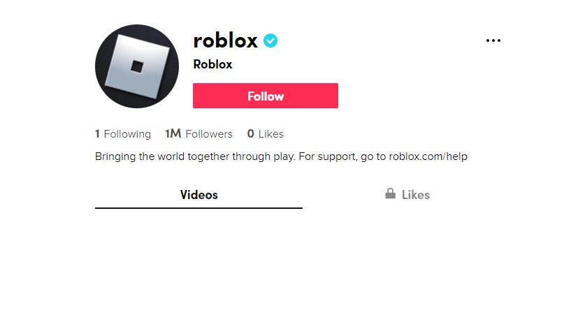 Bloxy News on X: #Roblox recently hit 1 million followers on