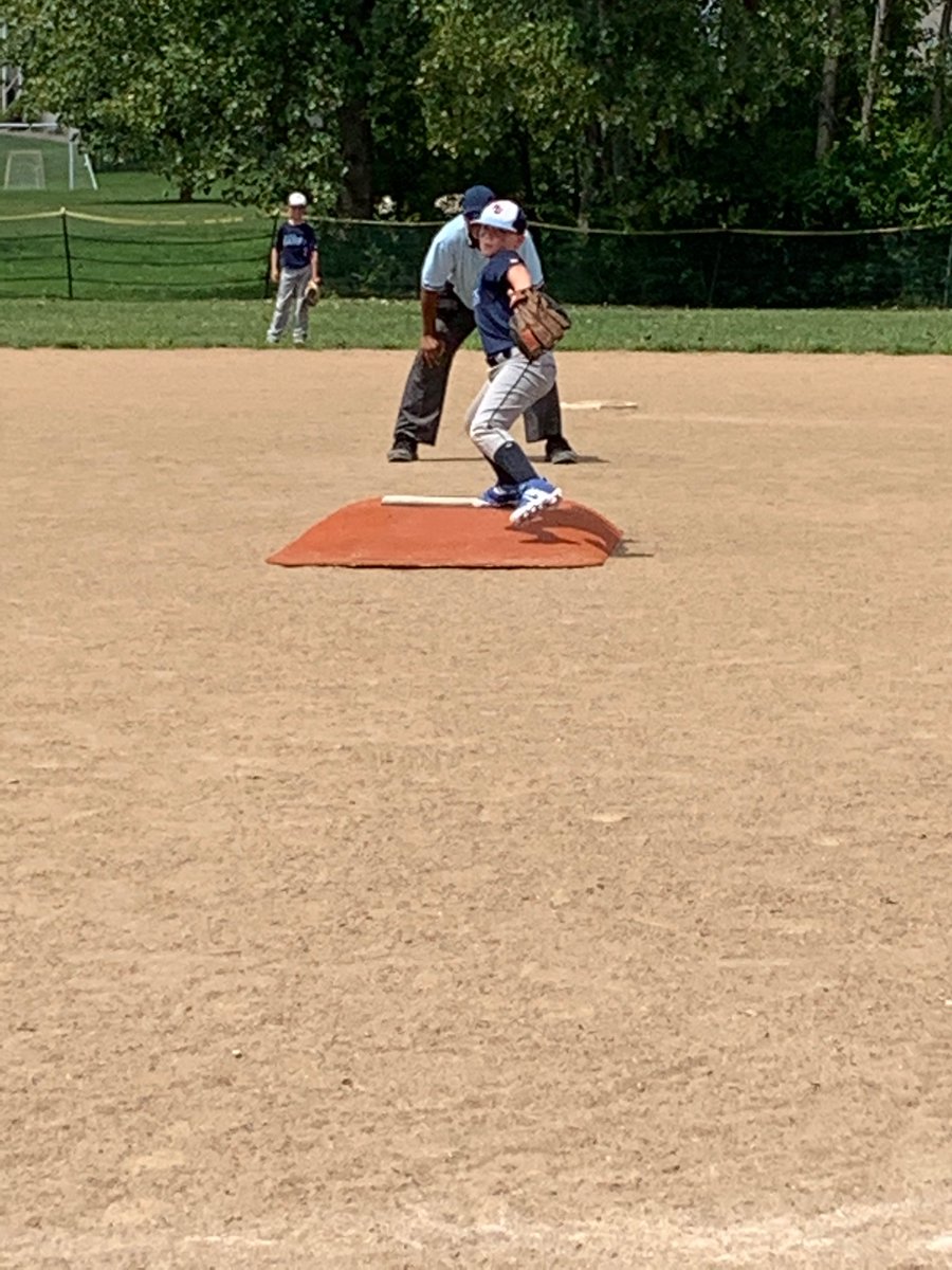 TrishaGrantham5's tweet photo. First Kid Pitch game for this boy⚾️ Lots of learnings to be had😉 #walks #stealingbases #patience #winORlearn #graceindefeat @ag_stl @gatorsba https://t.co/8fYdq8e4mi