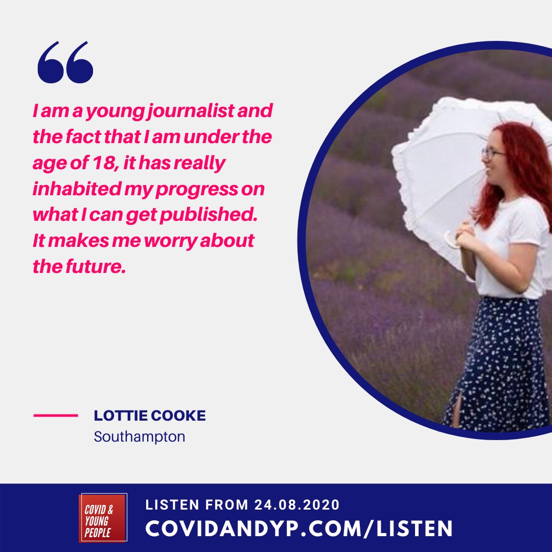 l4nre's tweet photo. #SaveTheDate 24.08.2020
Covid and Young People will be coming out 🙈🙊.

Here’s a lil’ quote from @LottieCooke16, talking the final episode about Young People and Employment during #coronavirus. 

https://t.co/Aqf72DWKDW for the full list of platforms! @liv_eren https://t.co/sqHFKJpnqb