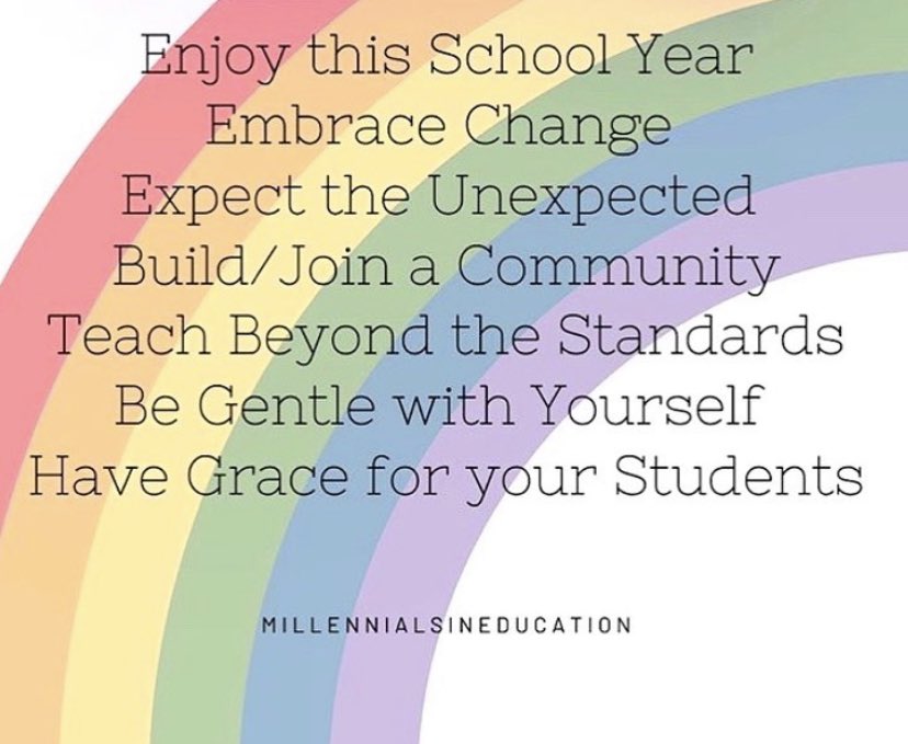 Remember to...✨❤️🧡💛💚💙💜 ✨ <a href="/RiverRidgeElem/">River Ridge Elem</a> 
#helloaugust #yougotthis #backtoschool #relentlessrattlers #1lisd #lisd1