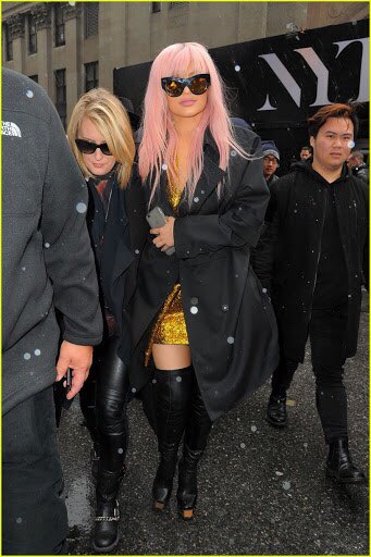 Kylie Jenner New York Fashion Week, 2016.