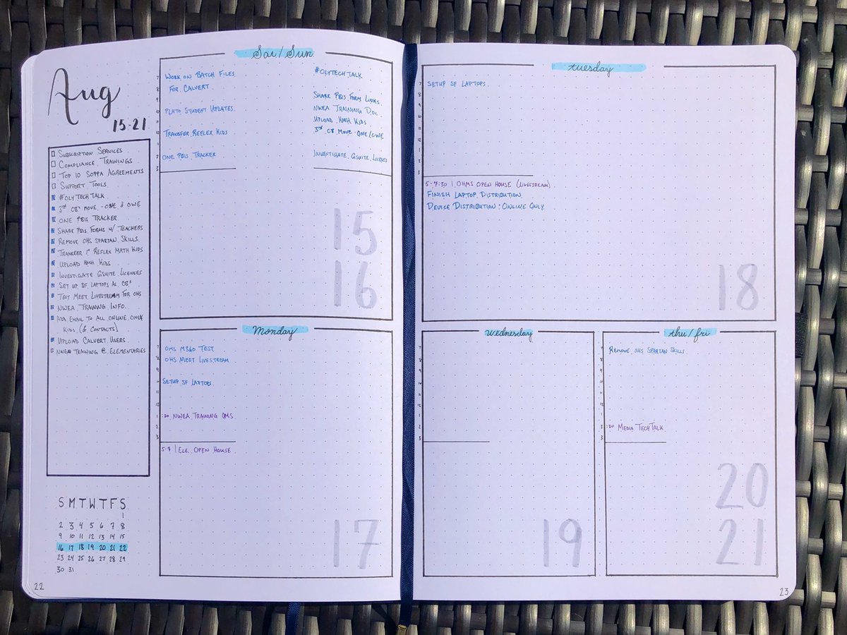 First week of school planning. It’s going to one to remember, that’s for sure!  Much love for all everyone who is getting back to education soon (moms, dads, teachers, admin, staff, etc...). We’ve got this 💙