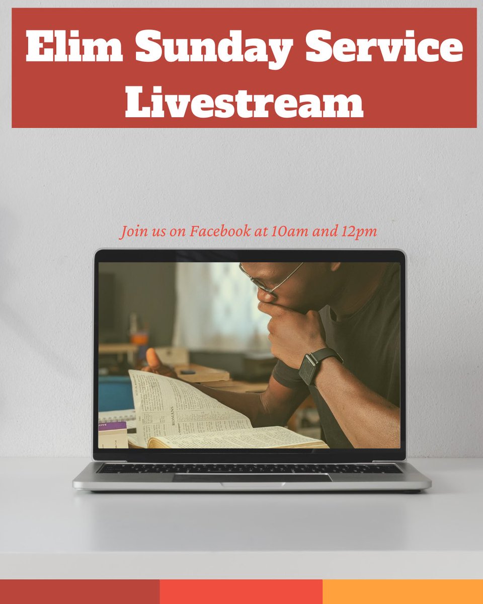 elimtabernacle's tweet photo. Gather the whole family to watch our Sunday livestream service tomorrow morning! https://t.co/mT1Fz3Buyb