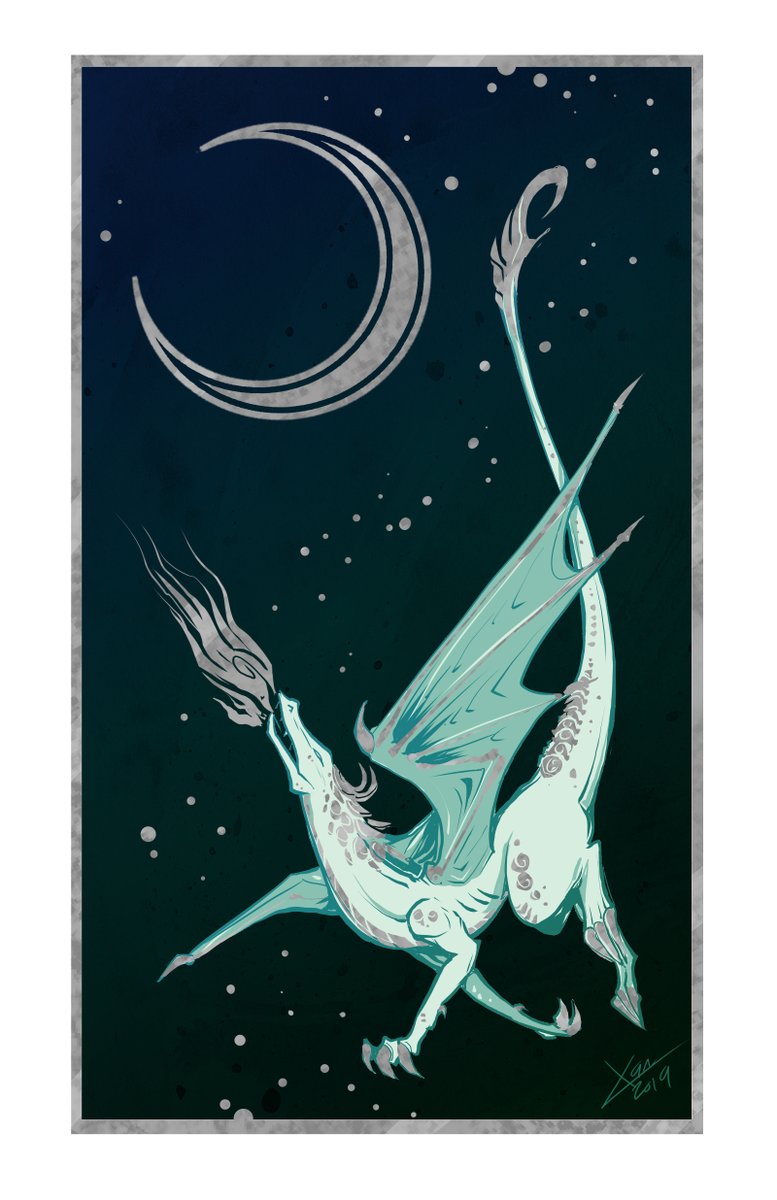 PaleWhiteRabbit's tweet photo. #FCOpenFlame Speaking of Sun and Moon I didn't have these the last time I tabled at FlameCon.  They are a limited run of metallic prints and everyone loves dragons.

Sunfyre
https://t.co/bHBDAoEQ8N

Moondanncer
https://t.co/OVF7wx7etG https://t.co/8icl4Ri7aa