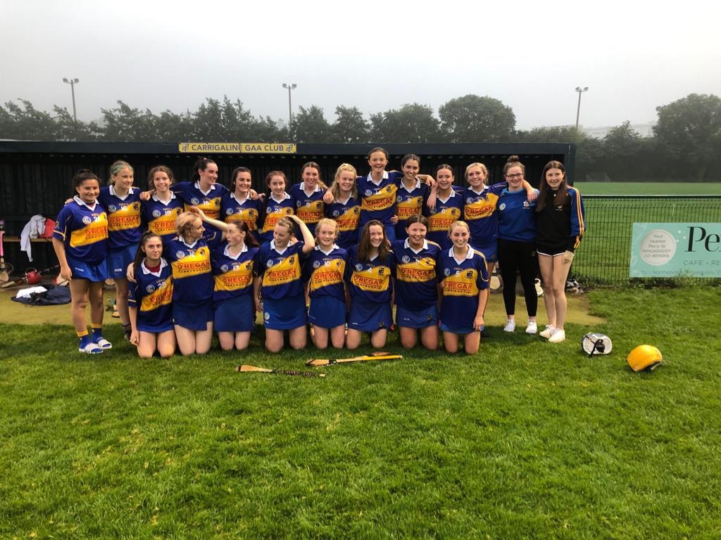 CarrigCamogie's tweet image. Great win tonight by our minor girls  against Millstreet  3-10 to 2-9 - well done girls🔷🔶