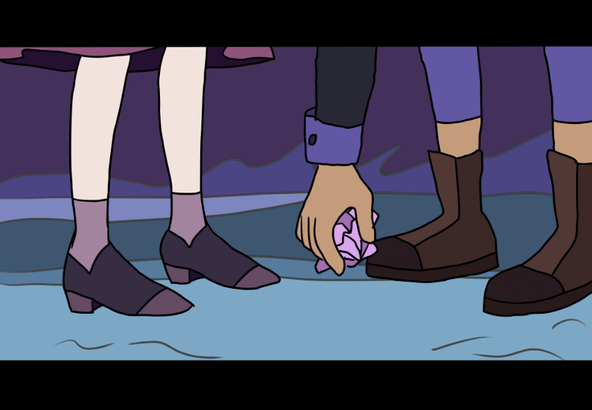liesolvie's tweet photo. What if Luz picked up the other piece. #TheOwlHouse #lumity https://t.co/G6Gk0HSIUP
