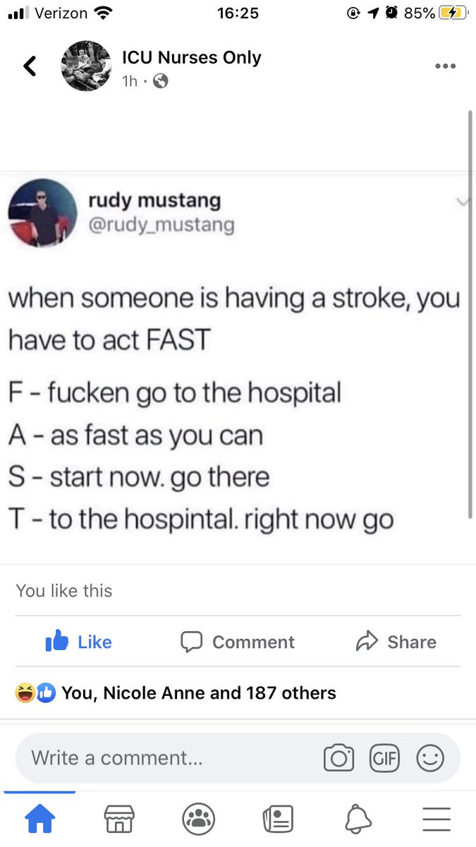BriannaGaughran's tweet image. This never gets old... #strokenurse #FAST