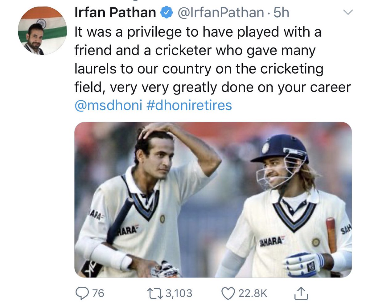 A Thread on MS Dhoni’s Bon voyage Divided by State , Language & politics.. United by  @msdhoni  #ThankYouMSDhoni  #ThankYouMahi