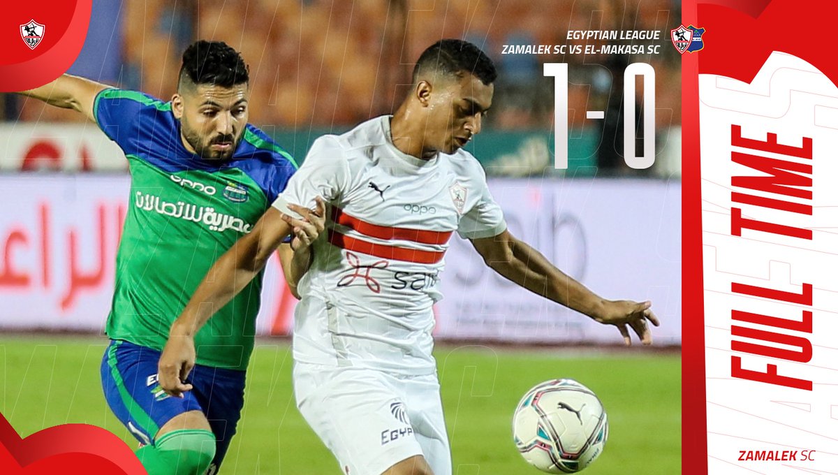 Africansoccerup's tweet photo. FT: Zamalek 1 - 0 Makassa
hossam ashraf's last minute goal awards zamalek a very important 3 points
#EgyPL #EgyPLIsBack 🇪🇬 https://t.co/wJnSaDyAf8