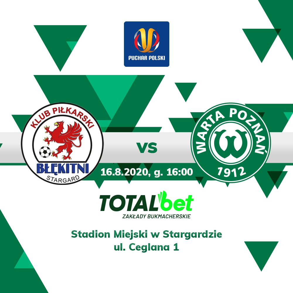 WartaPoznan's tweet photo. 📢 Gramy ❕ 🔥
⚽️ 1/32 finału @PZPNPuchar
🆚 @KPBlekitni
🏟️ Stargard
🕓 16:00
⌨️ #BLEWAR
📰 Zapowiedź: https://t.co/CTzlRBH5Sp
💚 No to zaczynamy ❕
#ZielonaEnergia 🟢⚪️
#PucharTysiacaDruzyn https://t.co/p9NCP51OPv