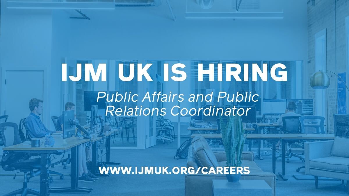IJMUK's tweet photo. We're #Recruiting! We are looking for an outstanding individual to join the team as a Public Affairs and Public Relations Coordinator. Could this be you?

Share widely &amp; find out more: https://t.co/iLvl6zJGxJ
#Hiring #PublicRelationsRoles #PublicAffairsRoles #CharityJob https://t.co/9byl5z8swS
