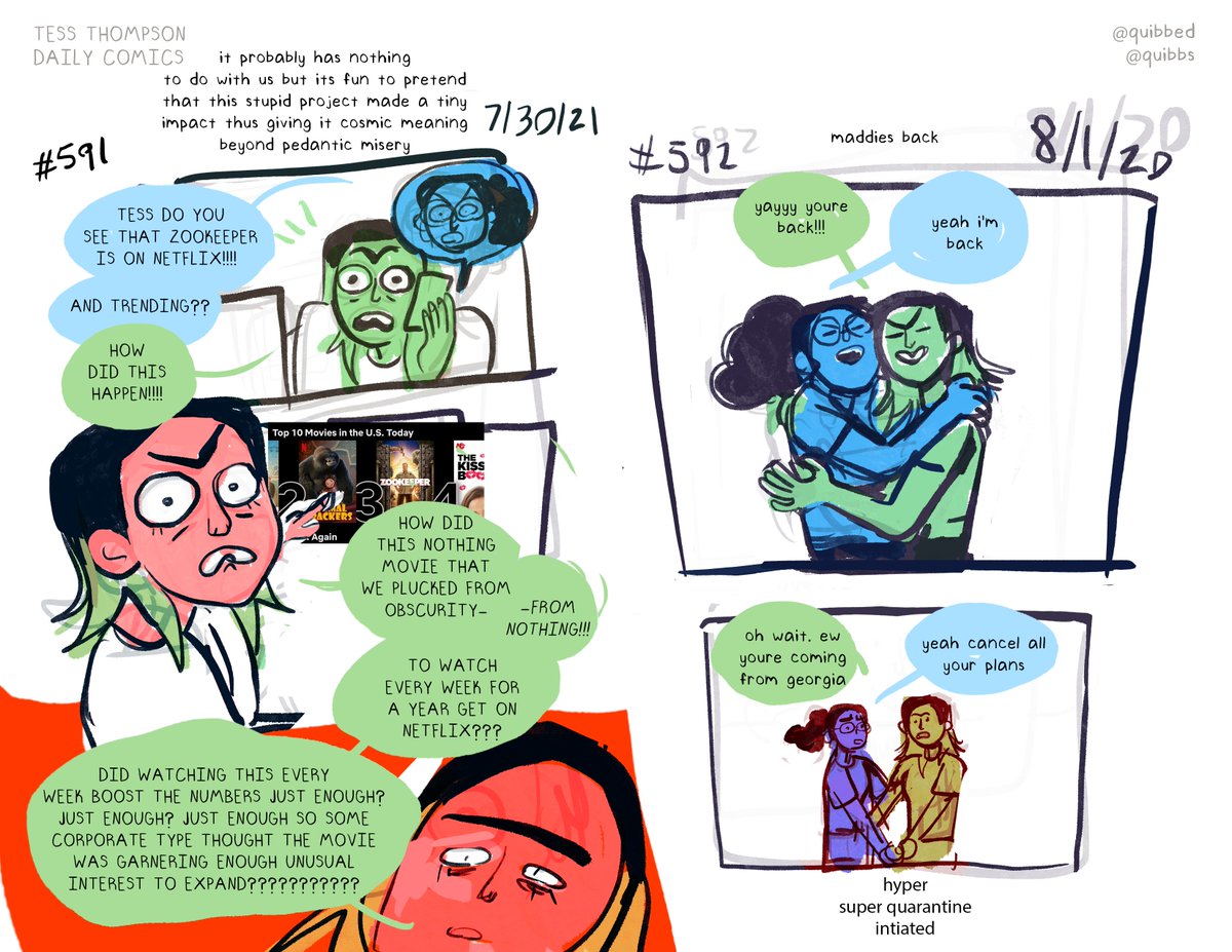 DAILIES... MY DAILY COMICS FROM EVERY DAY!! STILL catching up.... i've been crazy busy. anyways here's where you can read all of them! https://t.co/Z5RDjqIh0U
