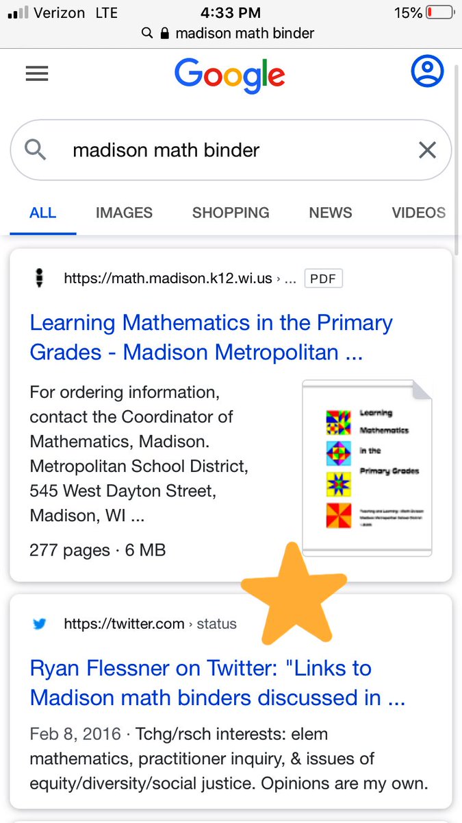 misskellicarney's tweet photo. S/O to @ryanflessner for 1) introducing me to the Madison Math Binder but also 2) tweeting about it in 2016 so I could quickly find a link to it on google!! 😂 https://t.co/R89ac4k6MW