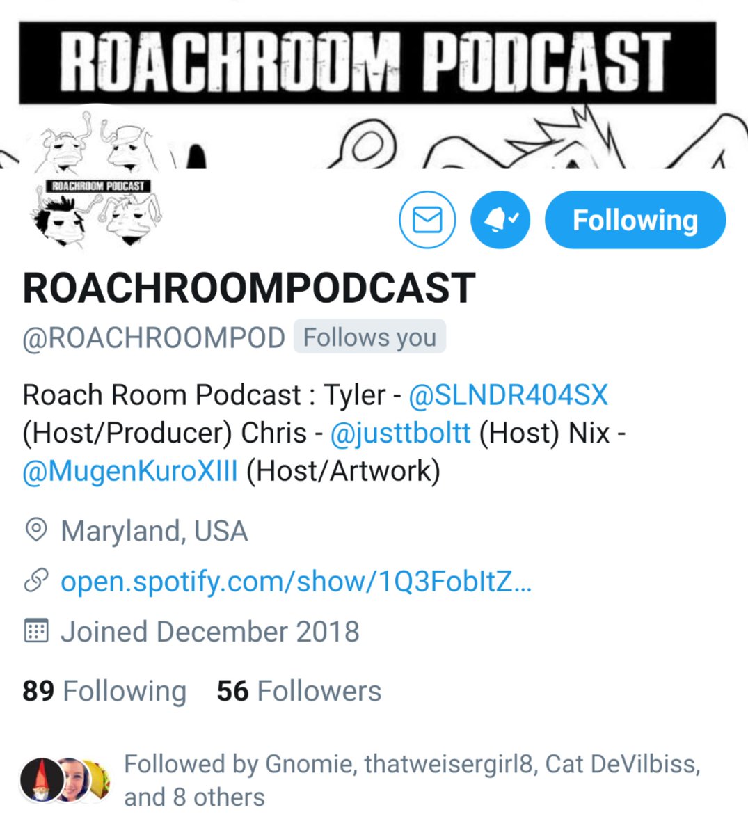 OutragedSmurf's tweet photo. Be sure to tune in to @ROACHROOMPOD on Sunday @ 11AM for some important announcements! And if you haven't already hit the follow button! #weekendvibes #follownow #SundayFunday #PodcastRecommendations #SundayBrunch #twitch #TwitchStreamers #podcastlife #follow #FamilyBusiness https://t.co/qnNZNStGkm